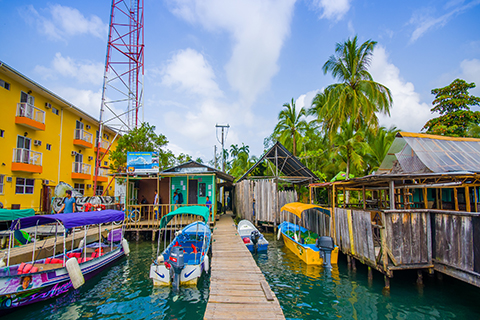 A stock photo of Bocas Del Toro, Panama.