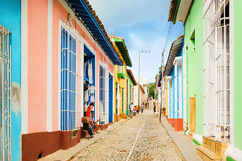 A stock photo of Trinidad, Cuba.